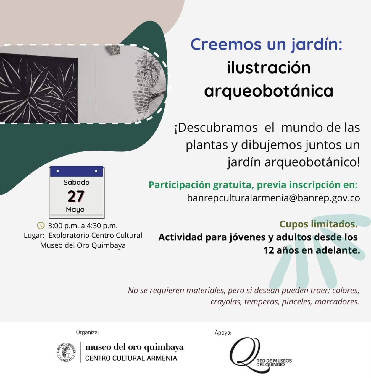 creemos un jardin ilustracion arqueobotanica 27 mayo